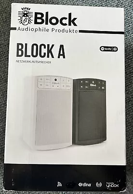 Kaufen AUDIOBLOCK Netzwerk Lautsprecher Block A Weiß In OVP, Ausstellungstück • 86€