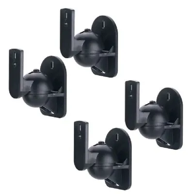 Kaufen 4x Universal Lautsprecher Wandhalterung Halter Für Kleine Und Mini Boxen 3,5kg • 24.90€