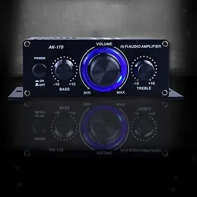 Kaufen Mini-HiFi-Audio-Leistungsverstärker Bass-Subwoofer 2.0CH Für Heim-Audio-System • 20.02€