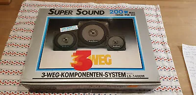 Kaufen 🌻 Super Sound 3 Weg HiFi Komponentensystem LS 1400 M🌻  • 24.95€