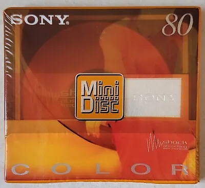 Kaufen 1x Sony Mini Disc MD 80 Color Eingeschweißt • 1.50€