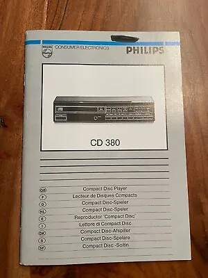 Kaufen Philips Cd380, Philips Cd 380, Philips Cd Player, Philips Cd Spieler • 7.90€