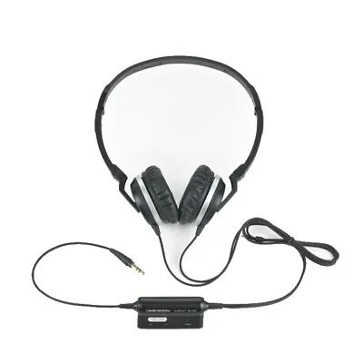 Kaufen Audio Technica ATH-ANC 1 Active Noise Cancelling Kopfhörer Schwarz • 49.50€