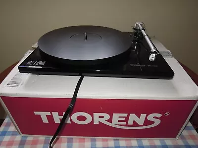 Kaufen Thorens TD 203 Plattenspieler - In Klavierlack Schwarz • 180€