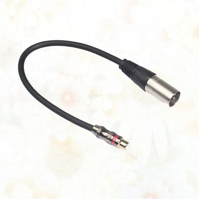 Kaufen  Cinch-Buchse Auf XLR-Stecker-Konverter XLR-Stecker-Adapter Audioleitung • 5.46€