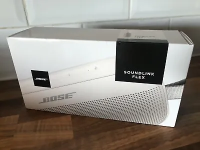 Kaufen Bose SoundLink Flex Wireless Bluetooth Weiß Pro Lautsprecher Neu Jetzt Kaufen £174,61 • 203.12€