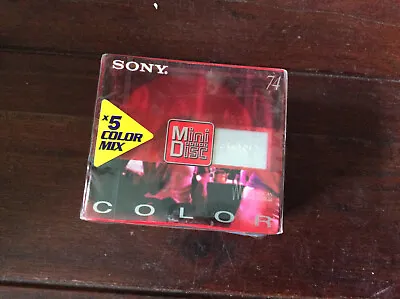Kaufen 5x MiniDisc Colour  MD74 [  SONY MD ] NEU OVP • 52.99€
