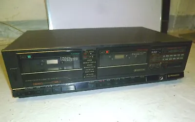 Kaufen Pioneer CT-1170 W Doppel Kassettendeck Cassettendeck Tapedeck Tape Deck Teile • 15€