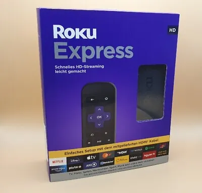 Kaufen Roku Express HD Streaming Media Player Schwarz Neu OVP TV Stick 3930EU NEU OVP • 29.99€