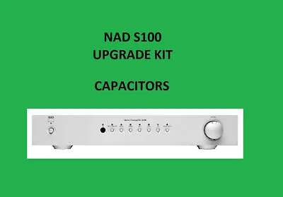 Kaufen Stereo-Vorverstärker NAD S100 Reparatur-KIT - Alle Kondensatoren • 48.98€