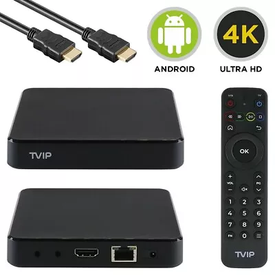 Kaufen TVIP S-Box V.705 IR UHD 4K HDR Dual-WiFi HDMI MicroSD Android 11 IP-Receiver • 89€