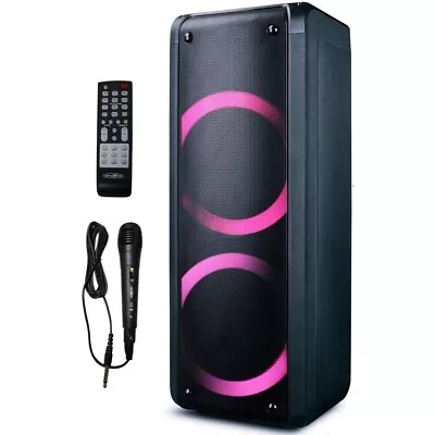 Kaufen Reflexion PS09BT Mobiler Party Lautsprecher Mit Akku Und Rotierenden Lichteffekt • 84.95€