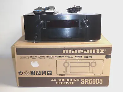 Kaufen Marantz SR6005 7.1 High-End AV-Receiver Schwar In OVP Inkl. FB, 2 Jahre Garantie • 799.99€