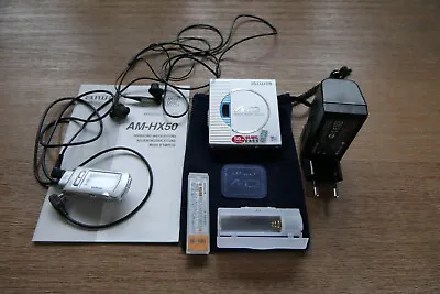 Kaufen MD Player-Aiwa AM HX50 - Minidisc Mit Sony Ohrhörer+Zubehör,Alles Funktionsfähig • 149€