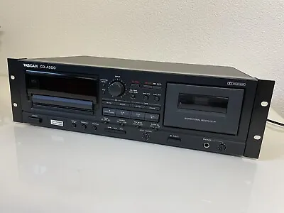 Kaufen TASCAM CD-A500 CD-Player + Kassettenrekorder Professionelle Kombination • 150€