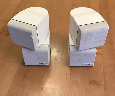 Kaufen 1x Paar Bose Double Cubes Serie 2 Lautsprecher Acoustimass Lifestyle Weiß • 50€