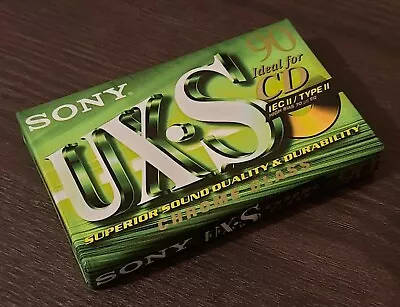 Kaufen Sony UX-S , Type II, Chrome Class NEU! Leerkassette Musikkassette 90min OVP! • 7€