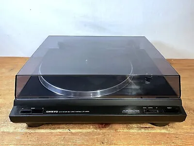 Kaufen Onkyo CP-1400A Plattenspieler Schallplattenspieler Turntable, Schwarz • 109€
