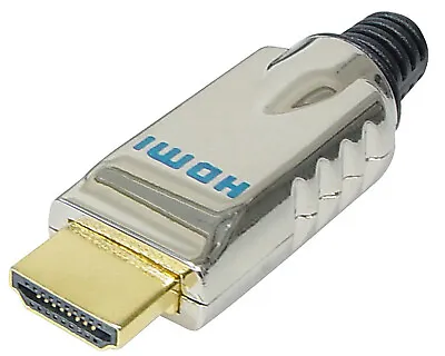 Kaufen HDMI Stecker Metall Vergoldete Kontakte Lose Zum Selbstbau Für Bastler • 9.27€