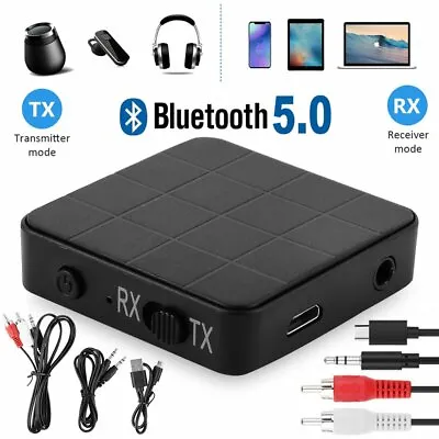 Kaufen Bluetooth 5.0 Audio Transmitter Adapter Empfänger Musik Stereo Sender Receiver • 9.99€
