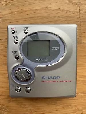 Kaufen Lecteur Enregistreur Minidisc Sharp MD-MT180H à Réparer MDLP • 25.99€