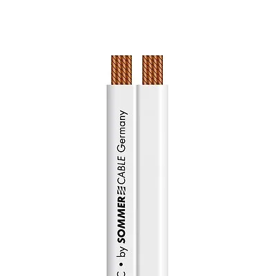 Kaufen Meterware Sommer Cable Lautsprecherkabel SC-Tribun 3mm Hoch 2 X 4,0 Mm² 854330 • 5.75€