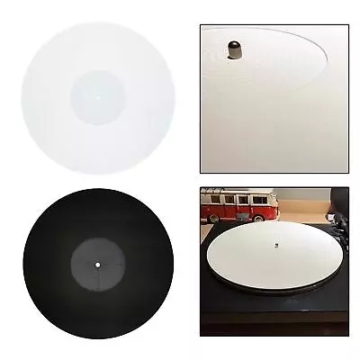 Kaufen 12 Zoll Acryl Plattenspielermatte Plattenspieler Schallplattenmatte Plattenmatte Für Schallplattenspieler • 30.16€