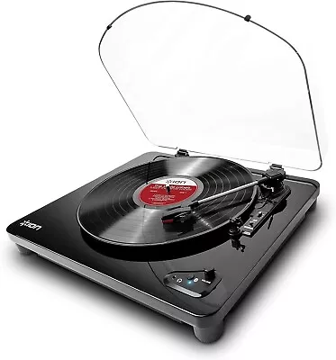 Kaufen ION Audio Air LP Schwarz Bluetooth Plattenspieler Retoure B-Ware Turntable • 59.99€