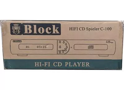 Kaufen Block C-100 Hi-Fi-CD-Player Mit MP3 Optisch/koaxial-Ausgang Saphirschwarz • 377€