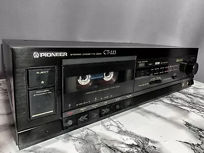 Kaufen PIONEER CT-223Stereo HIFI Cassette Deck Kassettendeck Tapedeck • 89.90€