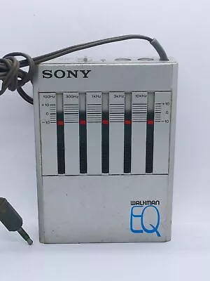 Kaufen Sony SEQ 50 5 Band Equalizer Tragbar Für WM D 6 CD 3 Etc. Funktioniert Getestet • 281.14€
