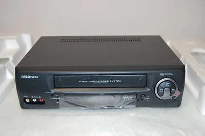 Kaufen MEDION MD2845 6Kopf HiFi Stereo VHS-Videorecorder, NEU, 2 JAHRE GARANTIE • 229€