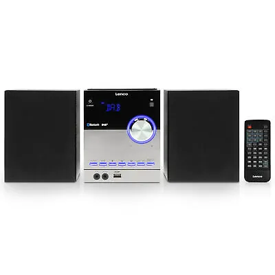 Kaufen LENCO Micro Set DAB+ FM Radio CD-Player Bluetooth USB Stereoanlage Lautsprecher • 99.90€
