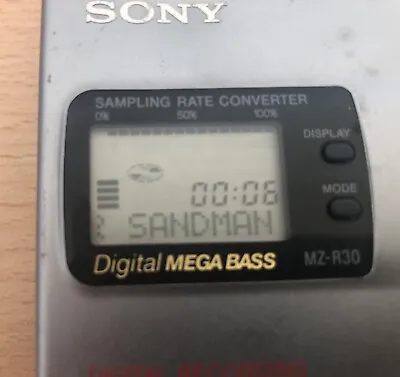 Kaufen Sony Minidisc MZ-R30 Walkman Mini Disc Spieler MD Player Recorder Rekorder MZR30 • 99€