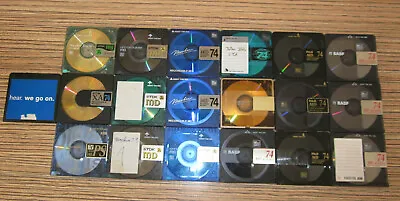 Kaufen 19 X Minidisc MD Sony Mix + TDK Design (33+B) MD LEER Od. Gelöscht  > Formatiert • 49.99€