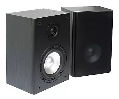 Kaufen E-Lektron BK-55 HiFi Stereo Regal-Lautsprecher Paar Passiv 5,5  Tieftöner • 69.99€