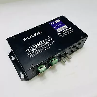 Kaufen Pulse SDA40 Zwei-Kanal-Verstärker 20 W RMS X 2 Kanal Kompakt Stereo • 83.04€