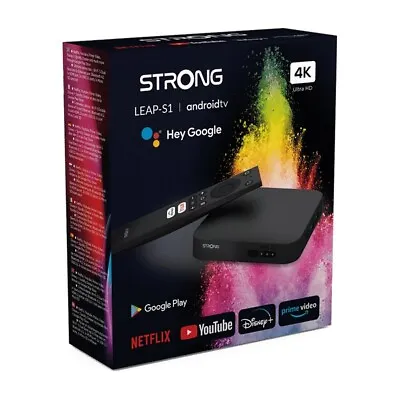 Kaufen STRONG Leap-S1 Smart Box Android TV Streaming Media Player, 4K Ultra HD Gerät 5 • 63.74€