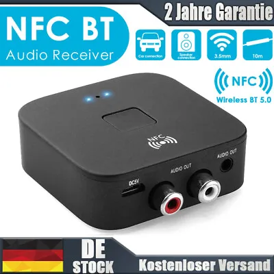 Kaufen NFC Bluetooth Sender Adapter 2 In 1 Für Empfänger Auto HiFi TV Stereoanlage DE • 13.99€