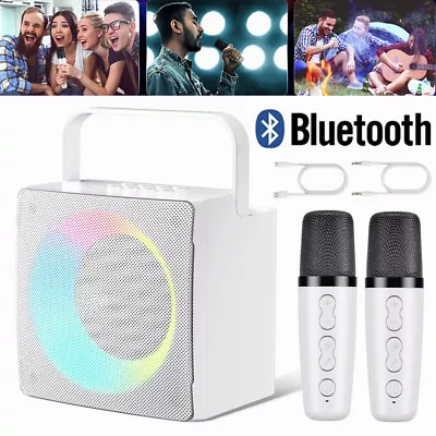 Kaufen Mini Karaoke Anlage Maschine - Bluetooth Lautsprecher - Duomikro Eingang -tf,aux • 39.99€