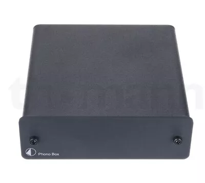 Kaufen Pro-Ject Phono Box MM Phonovorverstärker - Schwarz Kauf 03.2024 Mit Garantie • 31.50€