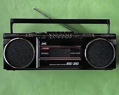 Kaufen JVC RC 20 G Radio Cassette TAPE Deck BASS H Box MC Player 70 80 90 Ghettoblaster • 129€