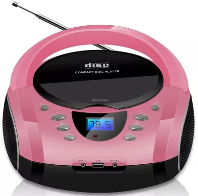 Kaufen Boombox Stereoanlage Tragbares CD-Radio Kinder Radio CD-Player Kompaktanlage • 49.90€