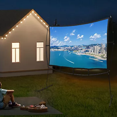 Kaufen Beamer Leinwand Mit Ständer 16:9 100'' In/outdoor Heimkino Projektionswand 4k  • 60.52€