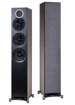 Kaufen ELAC Debut Reference F5 HiFi Lautsprecher Paar DFR52 Schwarz Holz (Stereo) • 597.93€