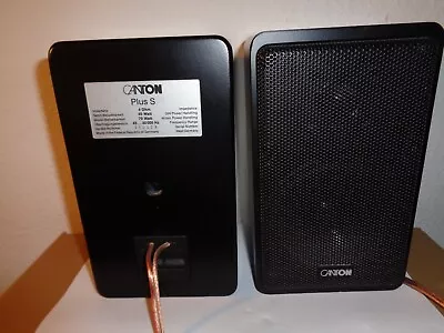 Kaufen Canton  Plus S Lautsprecher, Fast Wie Neu, Kaum Gebrauchsspuren • 50€