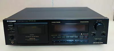 Kaufen Pioneer CT-676 Kassetten Tapedeck 90s [DEFEKT Für Bastler, Parts Only] (2) • 40€