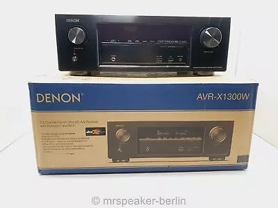 Kaufen ▶️ Denon AVR-X1300W 7.2 AV-Receiver, Dolby Atmos, 7x 145 W, Bluetooth, 3D, 4K • 439€