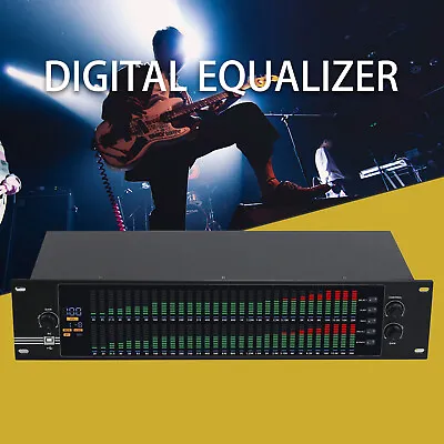 Kaufen Digitaler Entzerrer EQ-323 2U Dual 31-band Grafik-Equalizer Spectrum Display DE • 195.99€