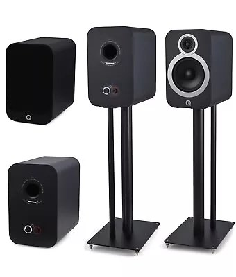 Kaufen Q Acoustics 2 Paar 3030i Bücherregal Ständer Halterung Lautsprecher & 1xPaar 3030FSi Ständer • 876.57€